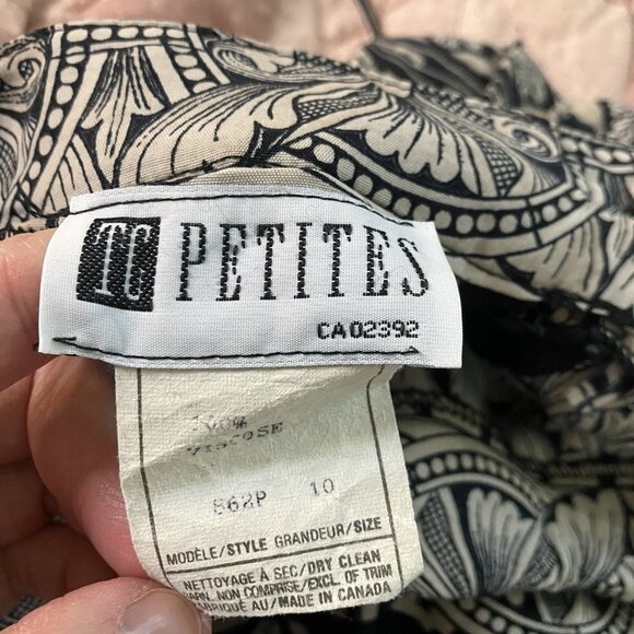 Vintage 90s Midi Maxi Pleated Skirt Womens 10 Hippie Boho Stripe Geometric Flora - Picture 6 of 9